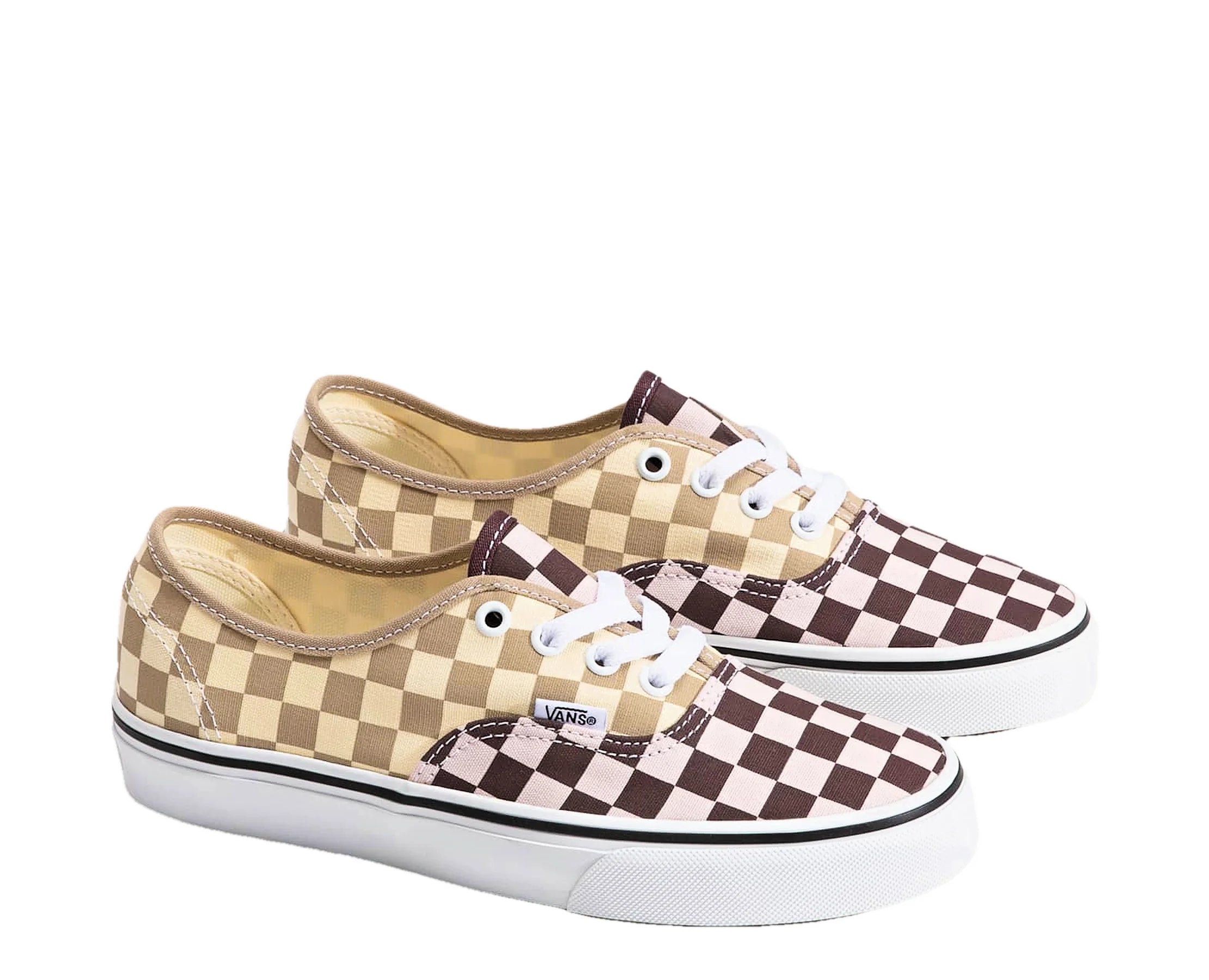 Sapatilhas Vans Authentic Check Mix Bege — par | VN000D6GCYK