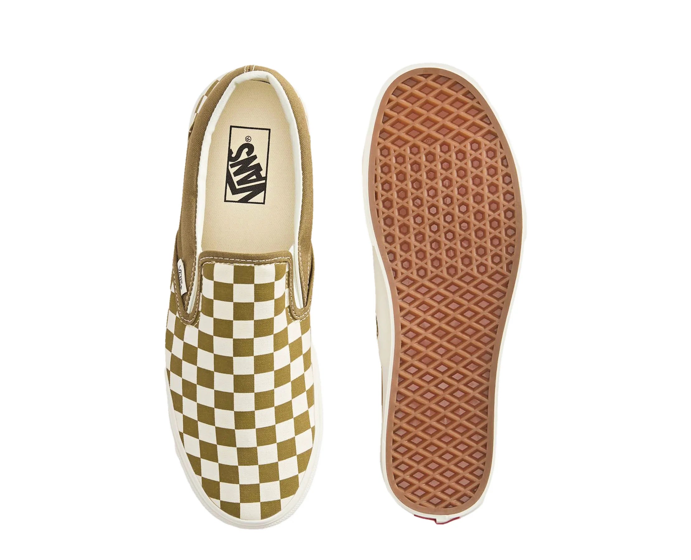Sapatilhas Vans Classic Slip-On Bege — sola | VN000Z7AOVB