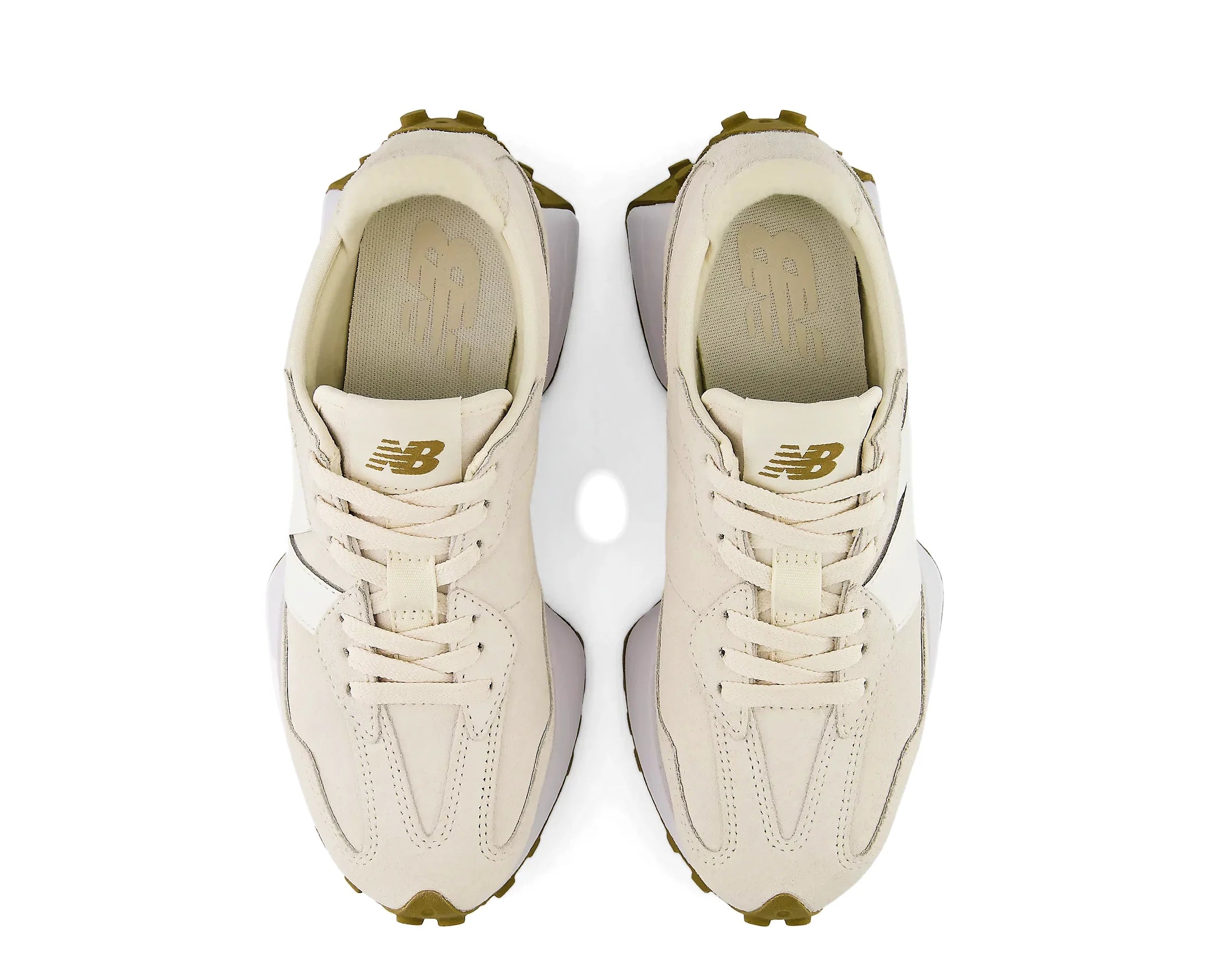 Sapatilhas New Balance 327 Bege — vista de topo | W3278VN