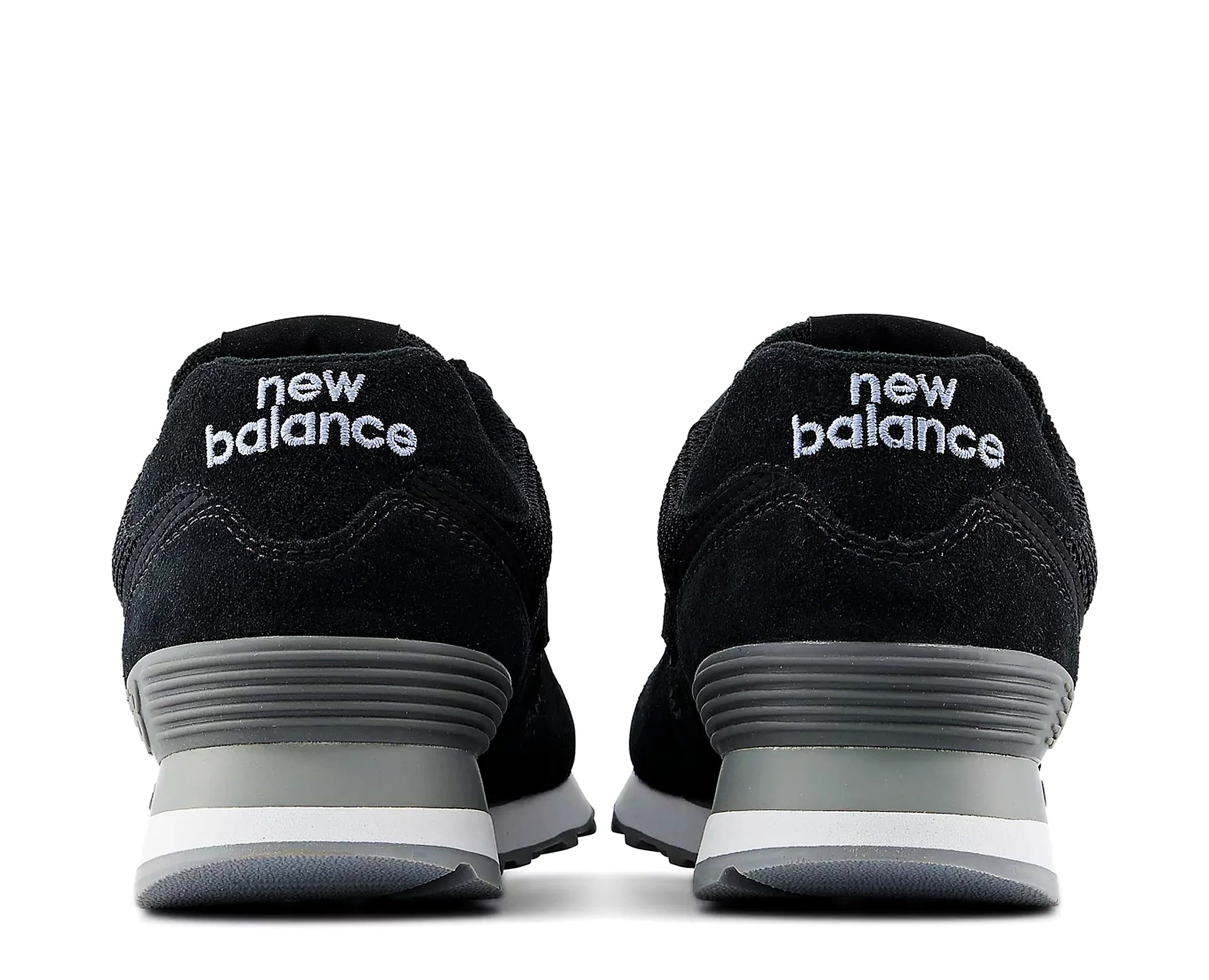 Sapatilhas New Balance 574 Preto — traseira | W574EL