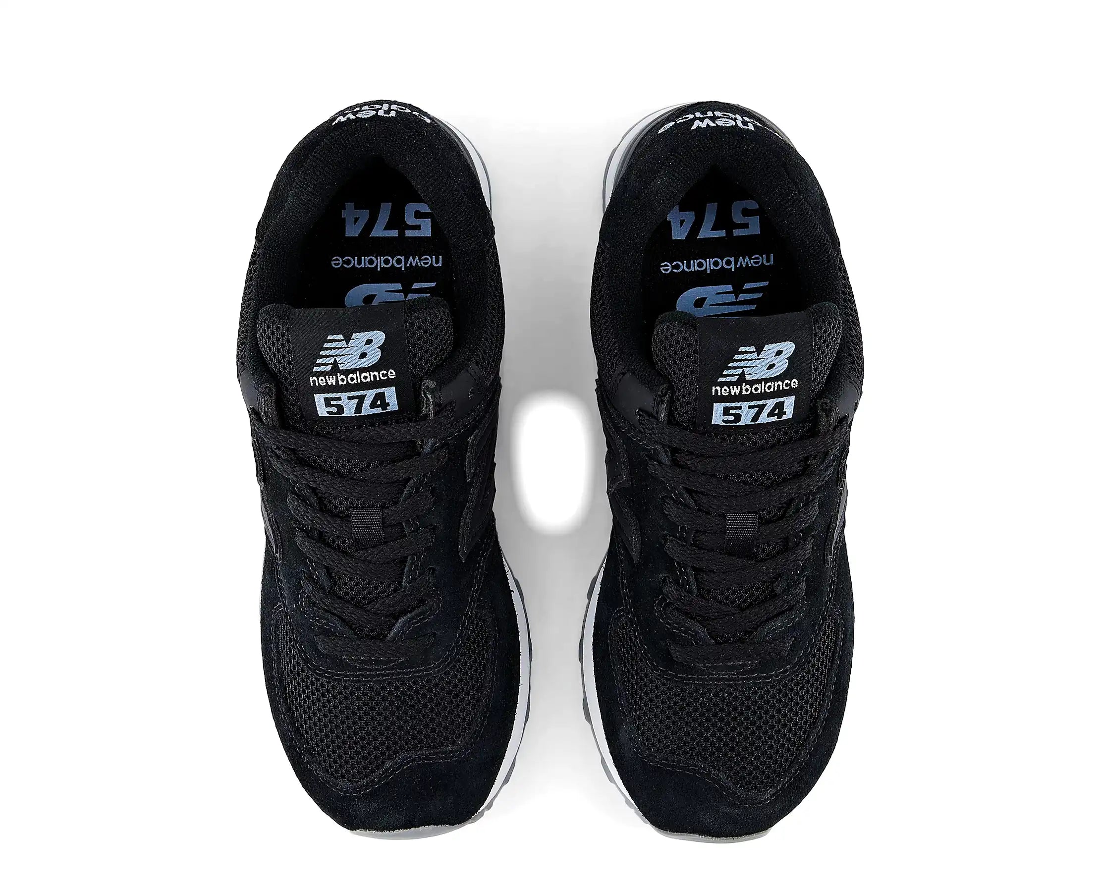 Sapatilhas New Balance 574 Preto — vista de topo | W574EL
