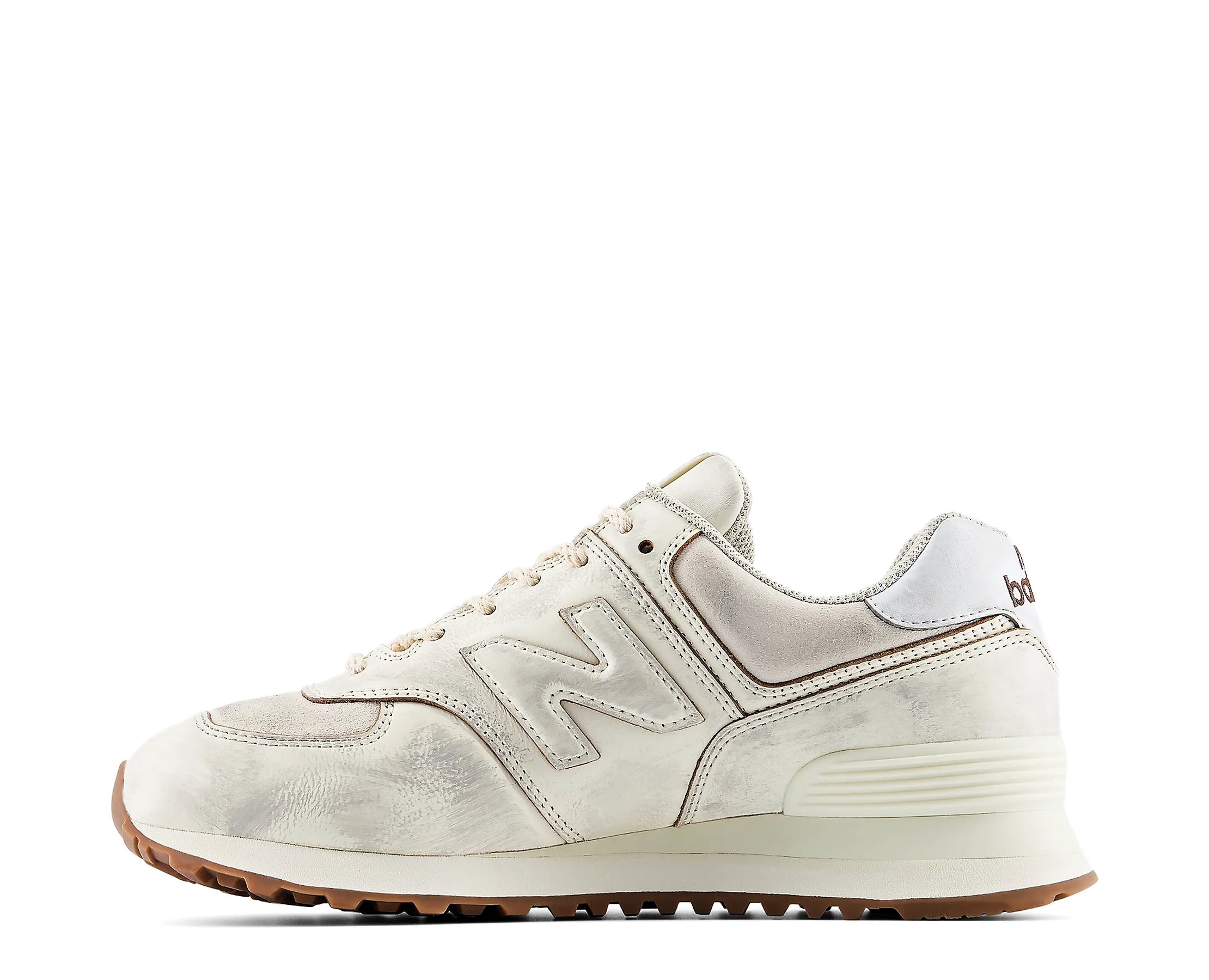 Sapatilhas New Balance 574 Bege — perfil exterior | W574HF