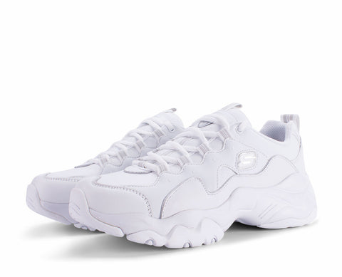 Skechers D Lites 3.0 BR/PRATA - 13376-WHT-121
