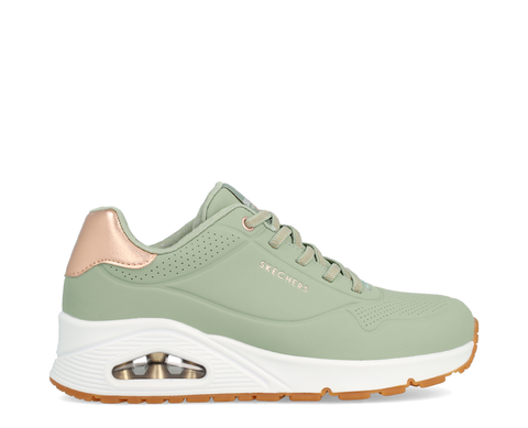 Skechers Uno Shimmer VD/CLARO - 155196-SAGE-1133
