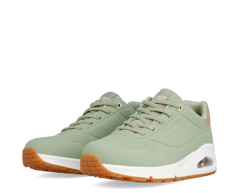Skechers Uno Shimmer VD/CLARO - 155196-SAGE-1133