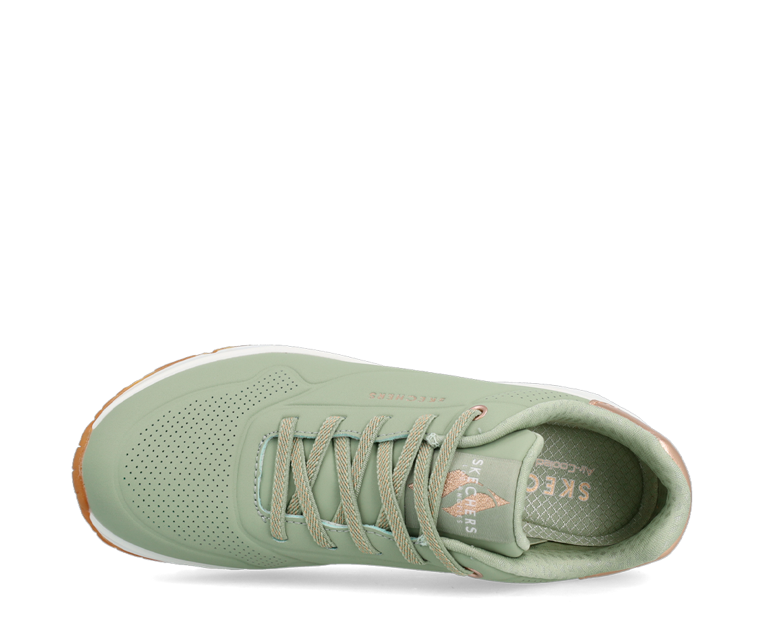 Skechers Uno Shimmer VD/CLARO - 155196-SAGE-1133