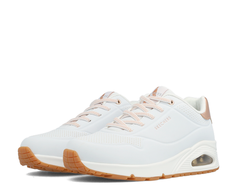 Skechers Uno - Shimmer Away BR - 155196-WHT-90
