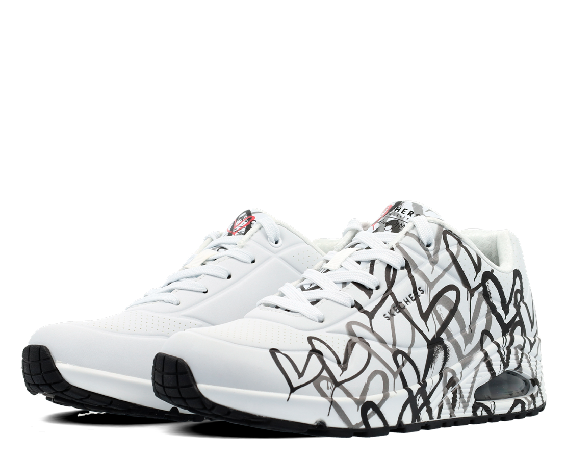 Skechers Uno Spread The Love BR/PR - 155507-WBGY-117