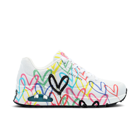 Skechers Uno Spread The Love BR/MULTICOLOR - 155507-WMLT-987