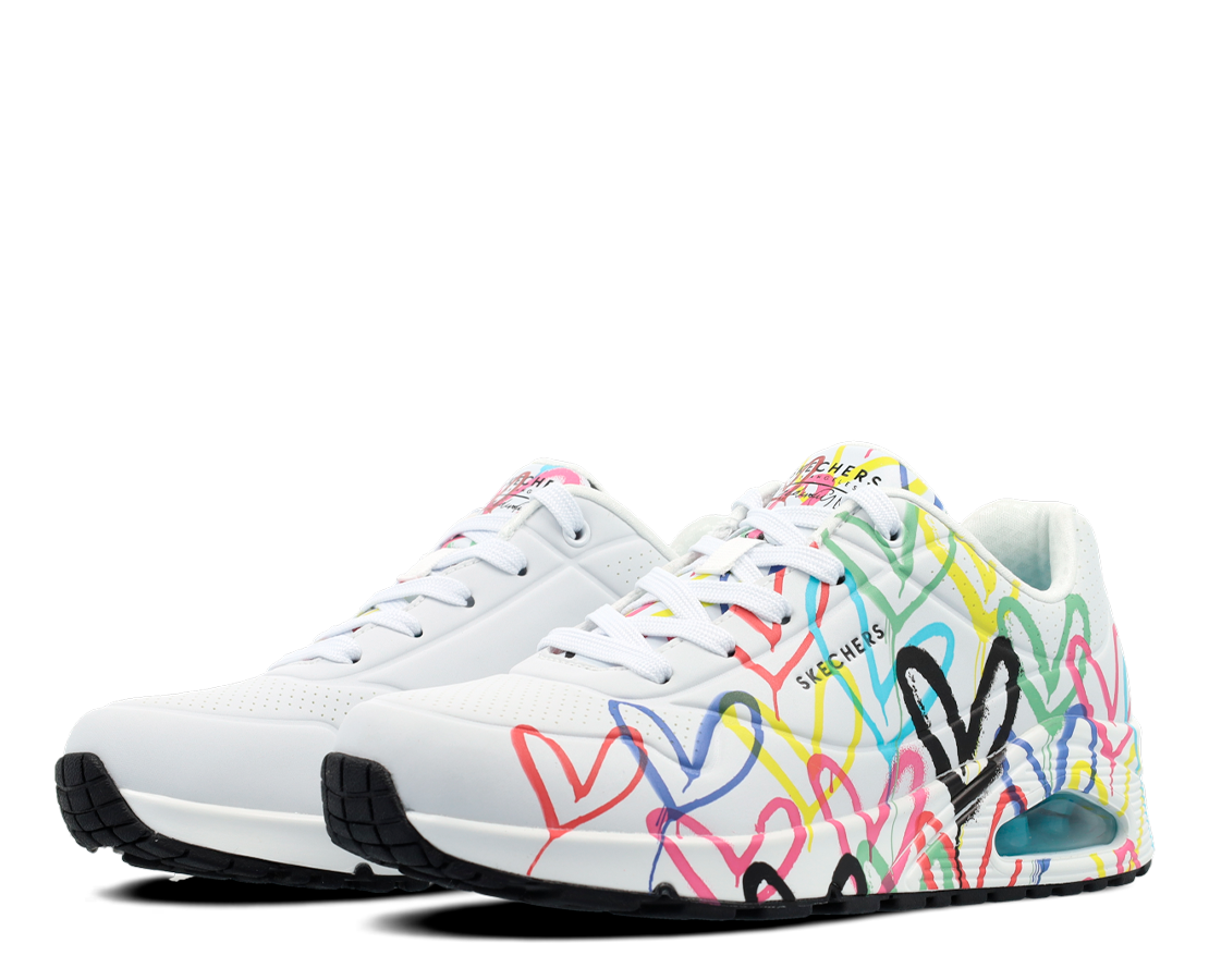 Skechers Uno Spread The Love BR/MULTICOLOR - 155507-WMLT-987