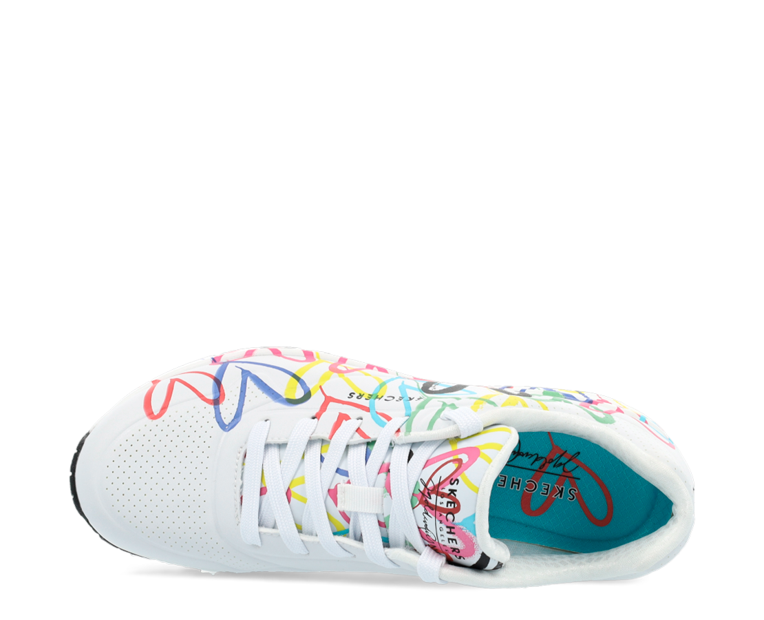 Skechers Uno Spread The Love BR/MULTICOLOR - 155507-WMLT-987