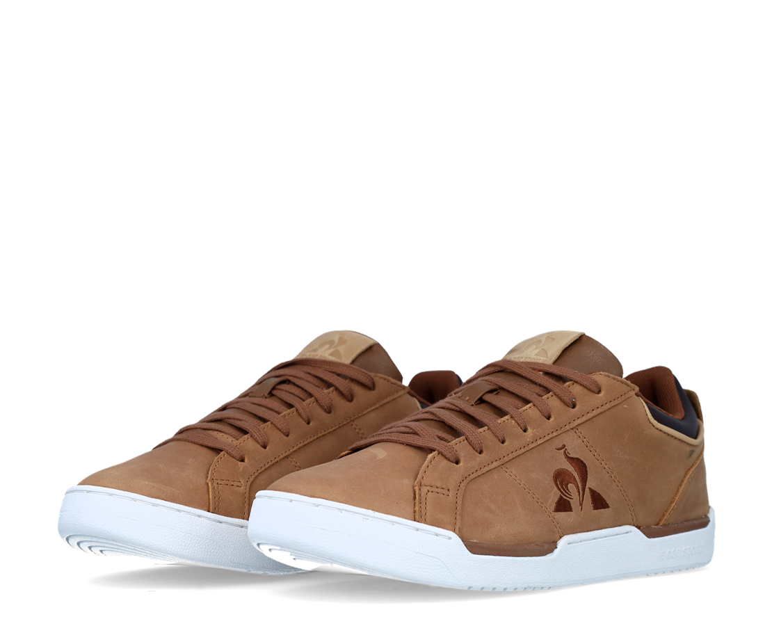 Le Coq Sportif Stadium Leather Mix CAMEL/BR - 2210244-1041