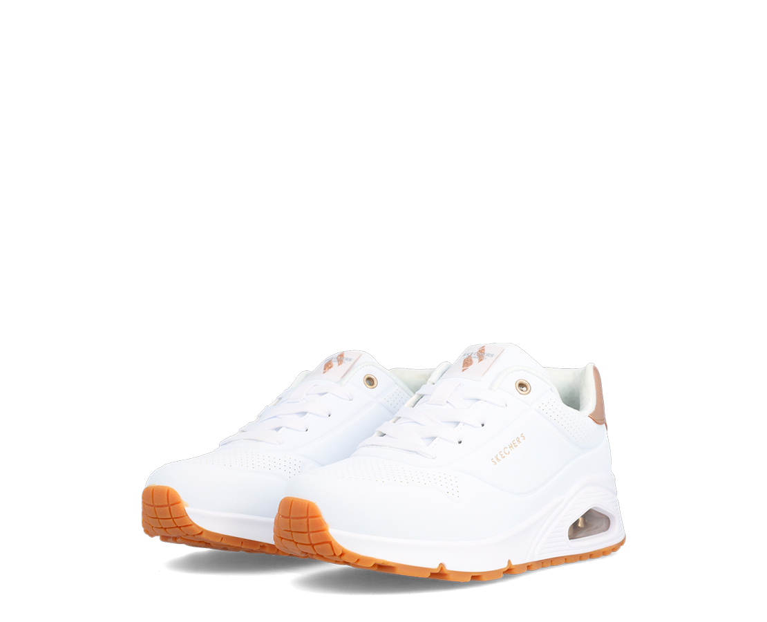 Skechers Uno Gen1 - Shimmer Away BR/BRONZE - 310545L-WHT-924