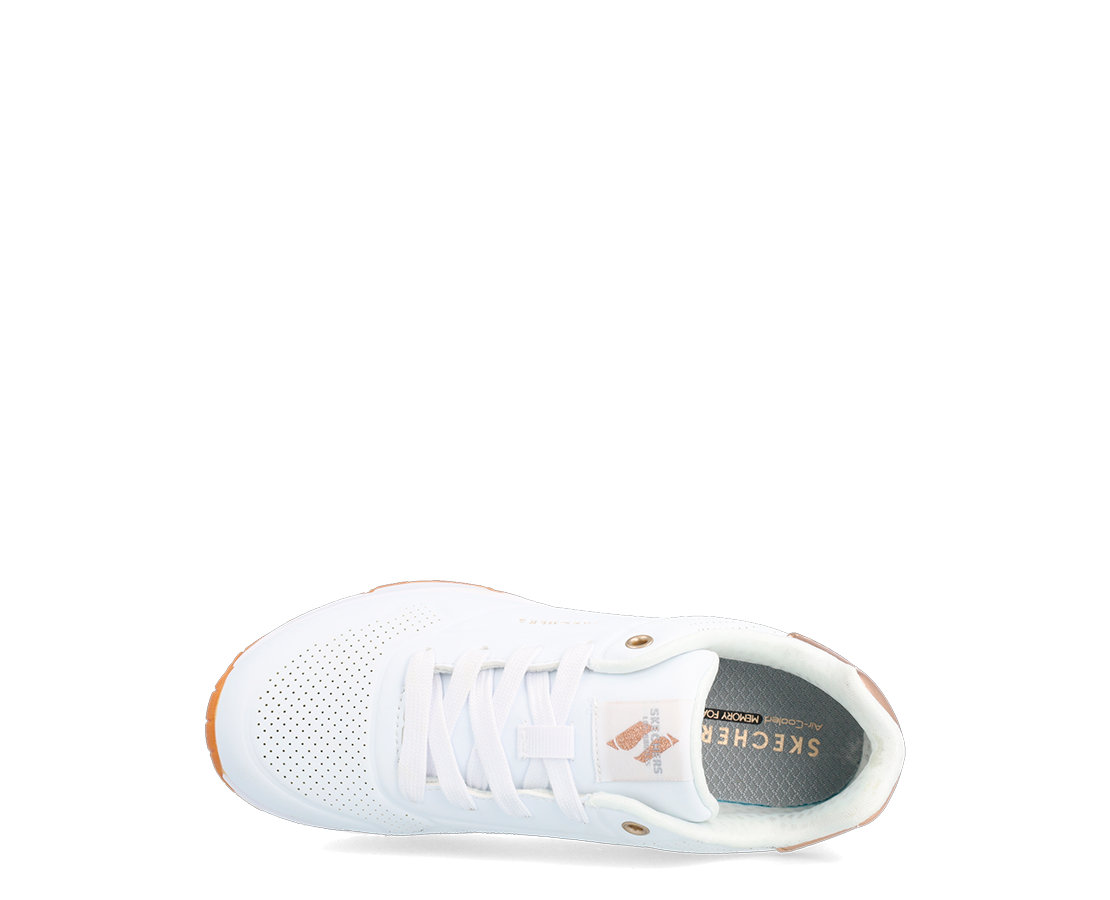 Skechers Uno Gen1 - Shimmer Away BR/BRONZE - 310545L-WHT-924