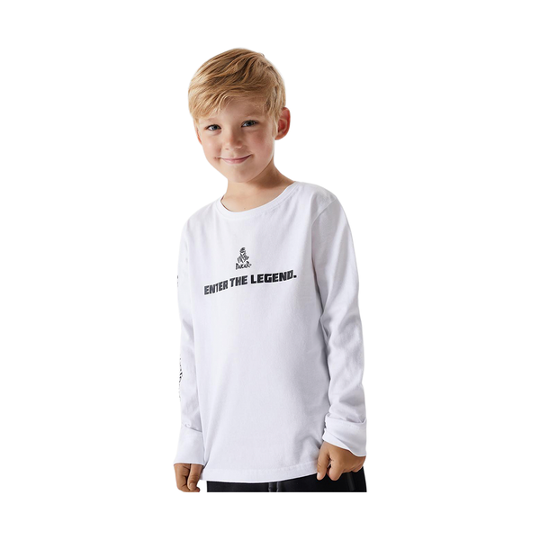 Sweat Dakar Kid 722, branco