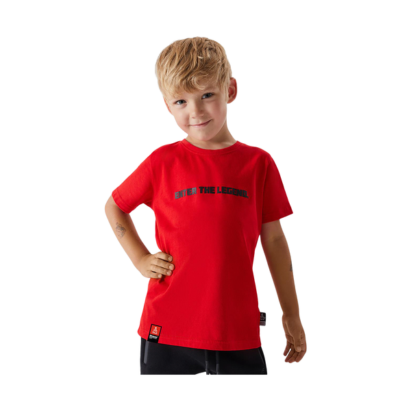 T-Shirt Dakar Kid 222, vermelho