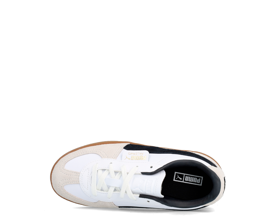 Puma Palermo Leather White Black Gum BR/PR - 397276-01-117