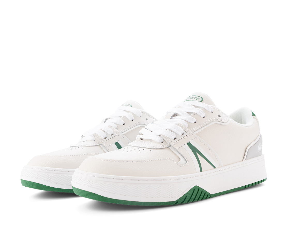 Lacoste L001 Leather BR/VD - 42SMA0092-082-124