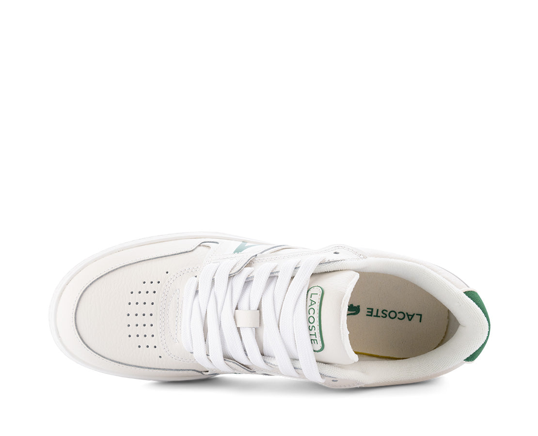 Lacoste L001 Leather BR/VD - 42SMA0092-082-124