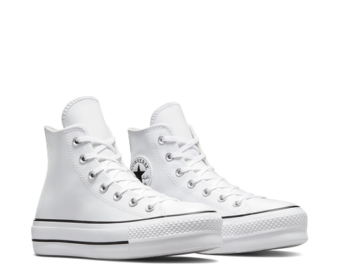 Converse Chuck Taylor All Star Clean Platform Couro BR - 561676C-90