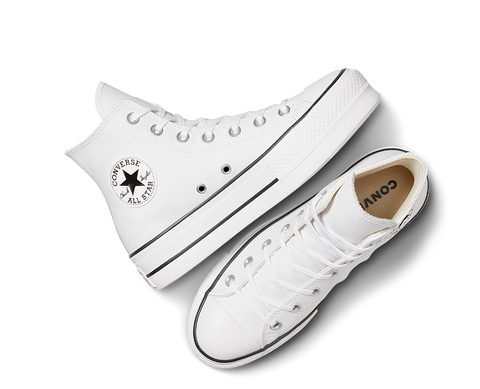 Converse Chuck Taylor All Star Clean Platform Couro BR - 561676C-90