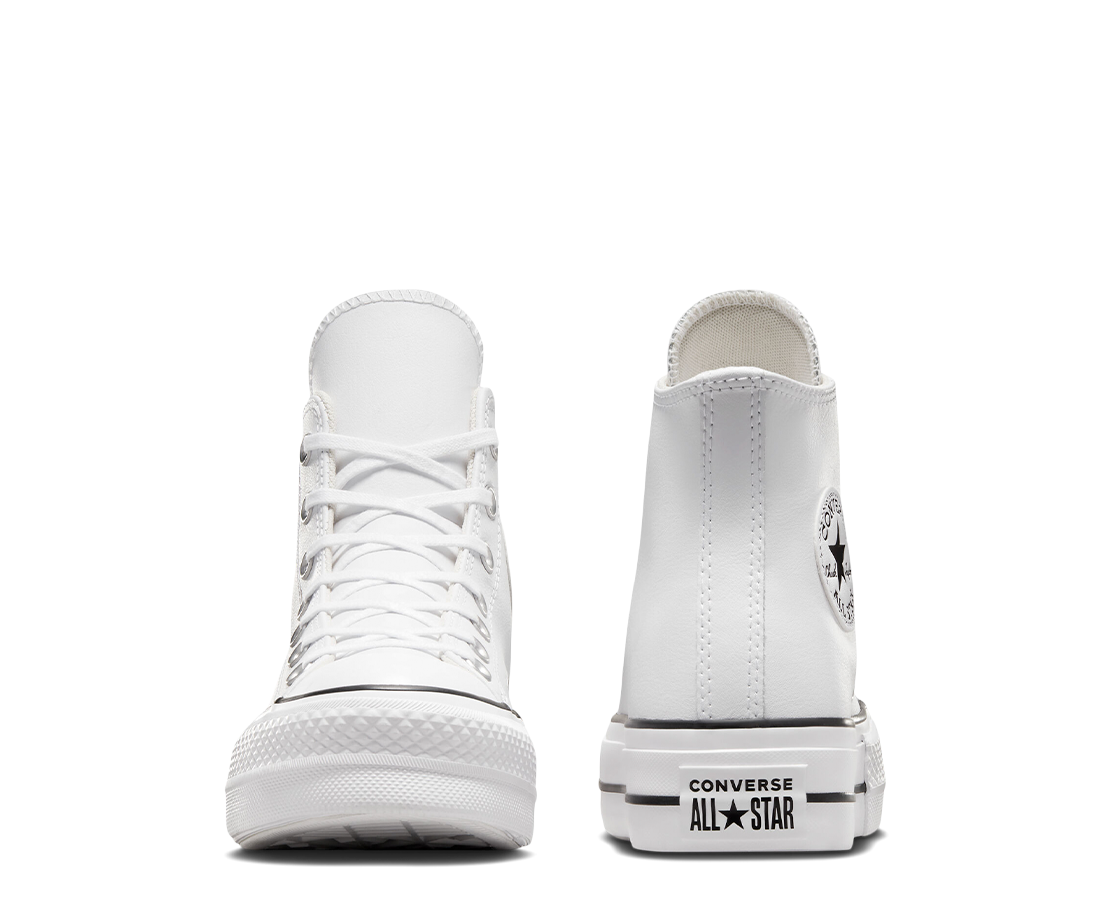 Converse Chuck Taylor All Star Clean Platform Couro BR - 561676C-90