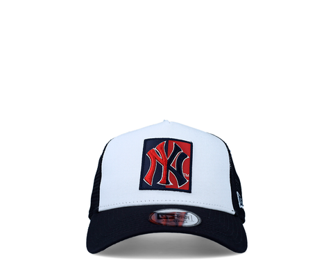 New Era NY Yankees Team Patch Trucker BR/MAR/VM - 60240433E-612