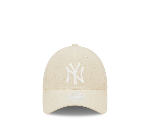 New Era NY Yankees MLB Linen Stone White 9Forty BJ - 60357991E-76