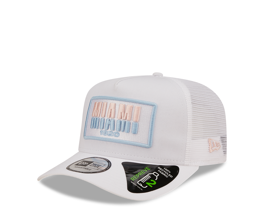 New Era Repreve USA State White A-Frame Trucker BR/RS/AZ - 60358081E-510