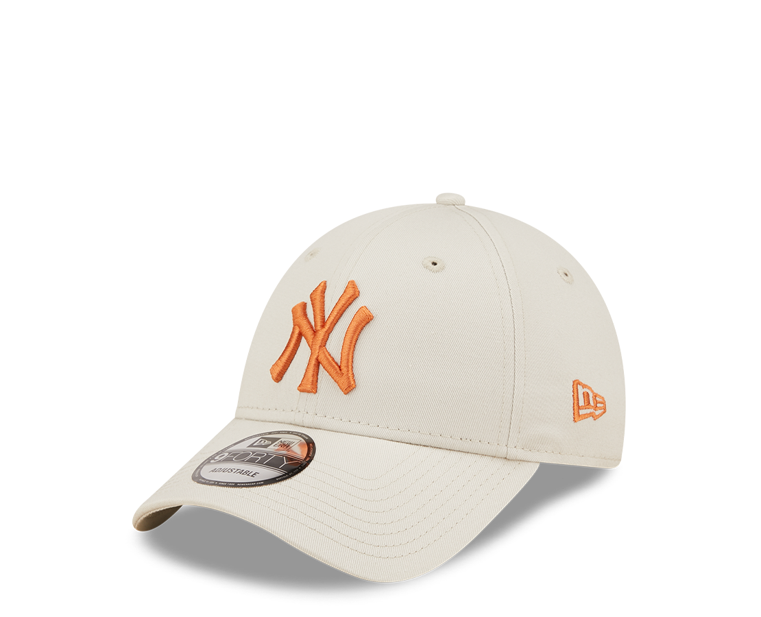 New Era New York Yankees League Essential Cream 9FORTY Adjustable BJ/LAR - 60358177E-85