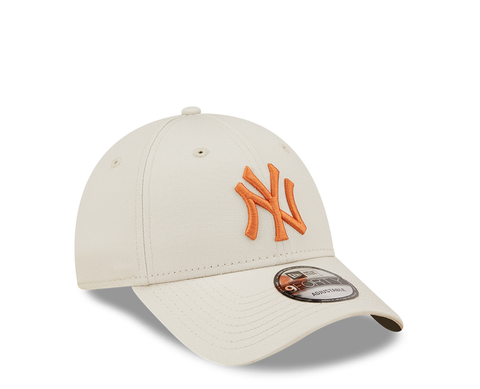 New Era New York Yankees League Essential Cream 9FORTY Adjustable BJ/LAR - 60358177E-85