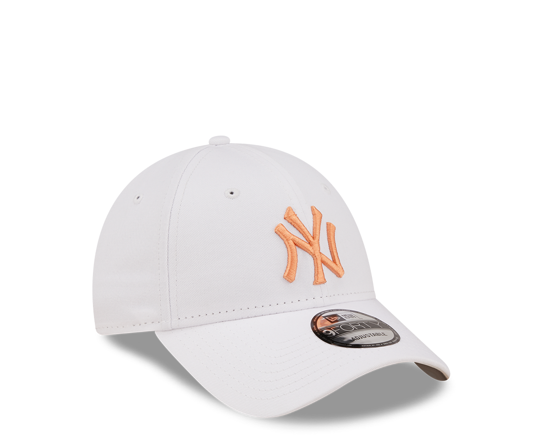 New Era New York Yankees League Essential White 9FORTY Adjustable BR/LAR - 60358180E-113