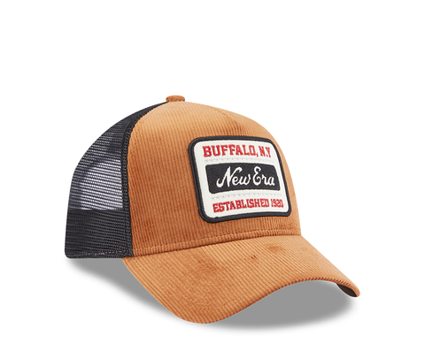 New Era Cord Brown A-Frame Trucker CAST/PR - 60364187E-149