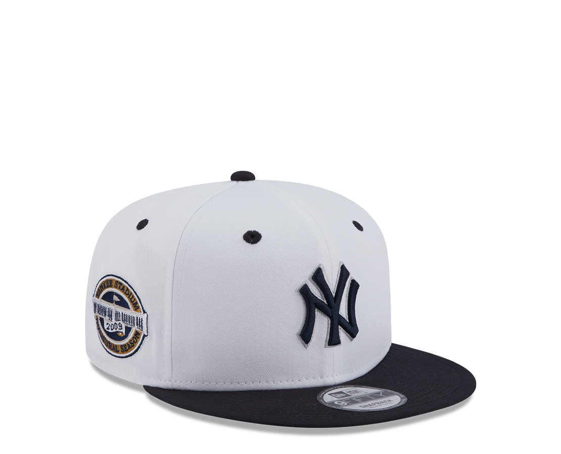 New Era NY Yankees White Crown Patch White 9FIFTY Snapback BR/MAR - 60364276E-115