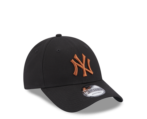 New Era NY Yankees League Essential Black 9FORTY Adjustable PR/CAST - 60364447E-255