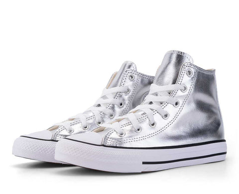 Converse Chuck Taylor All Star Metalic PRATA - 670179C-439