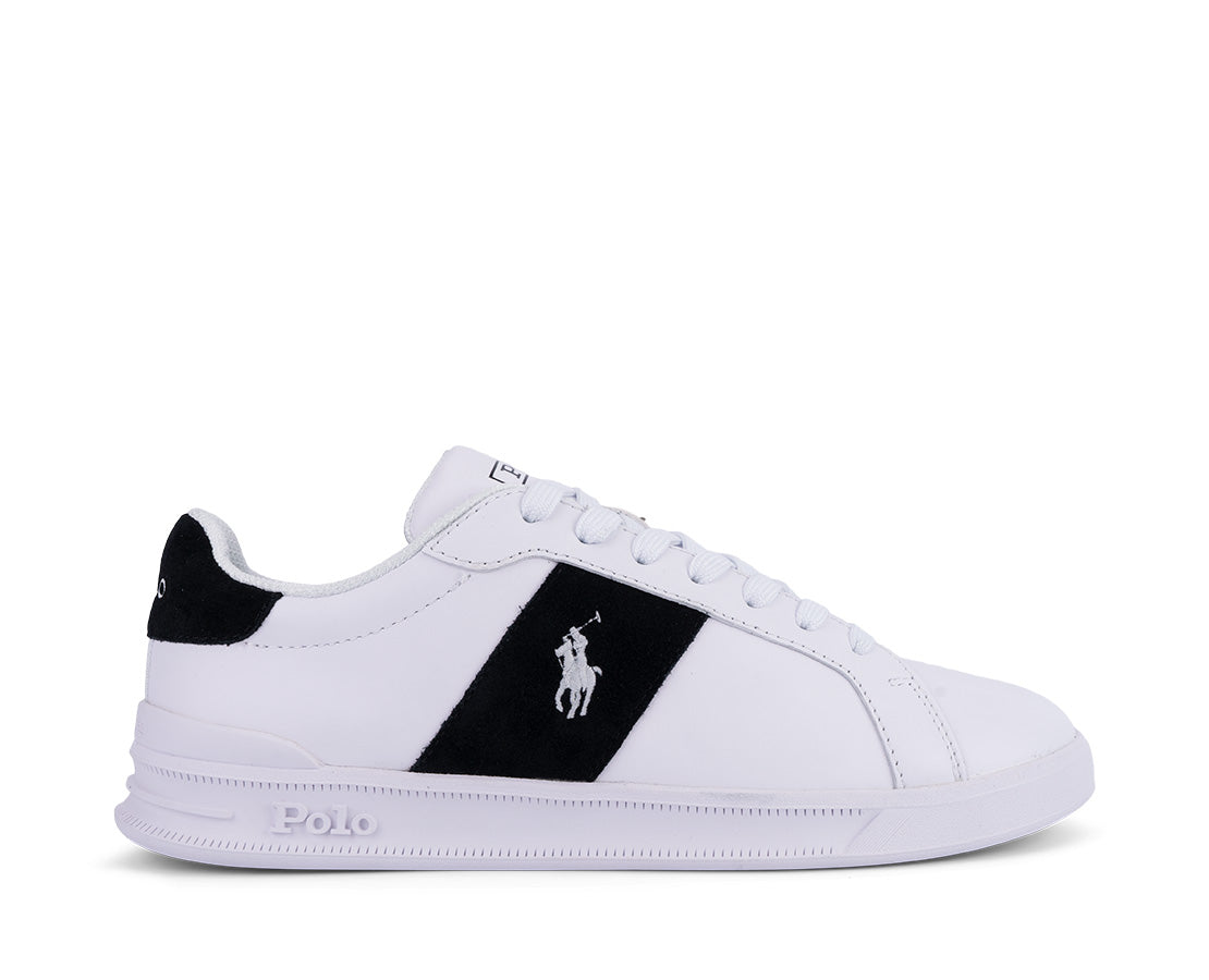 Ralph Lauren HRT Leather Trainer BR/PR - 809845109003-117