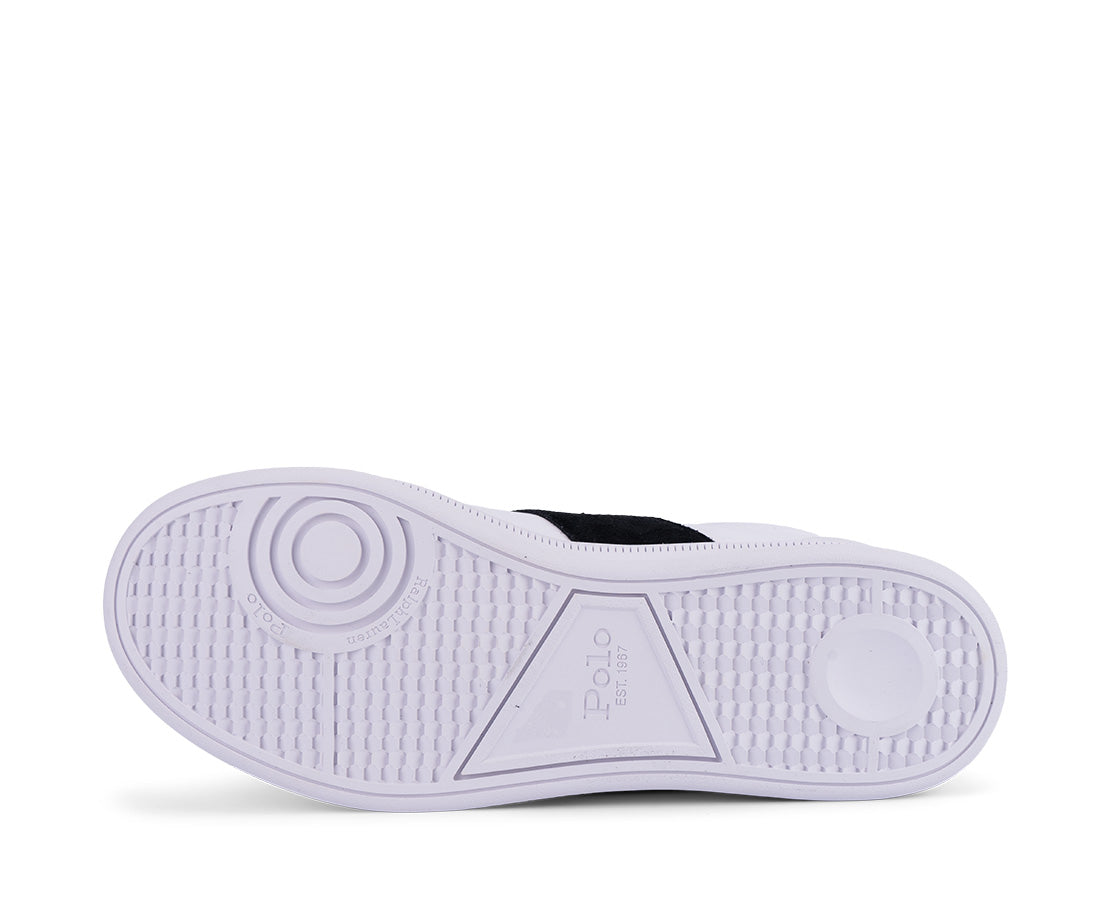 Ralph Lauren HRT Leather Trainer BR/PR - 809845109003-117