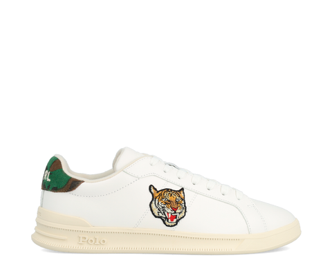 Ralph Lauren Heritage Court II White / Tiger Head BR/EST - 809937845001-354