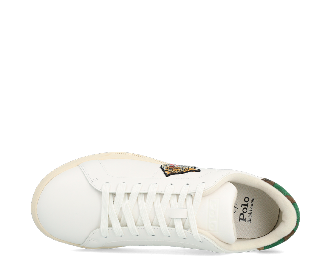 Ralph Lauren Heritage Court II White / Tiger Head BR/EST - 809937845001-354
