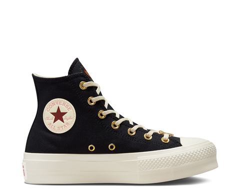 Converse Chuck Taylor All Star Lift Platform High Hearts Black PR/BJ - A05138C-248