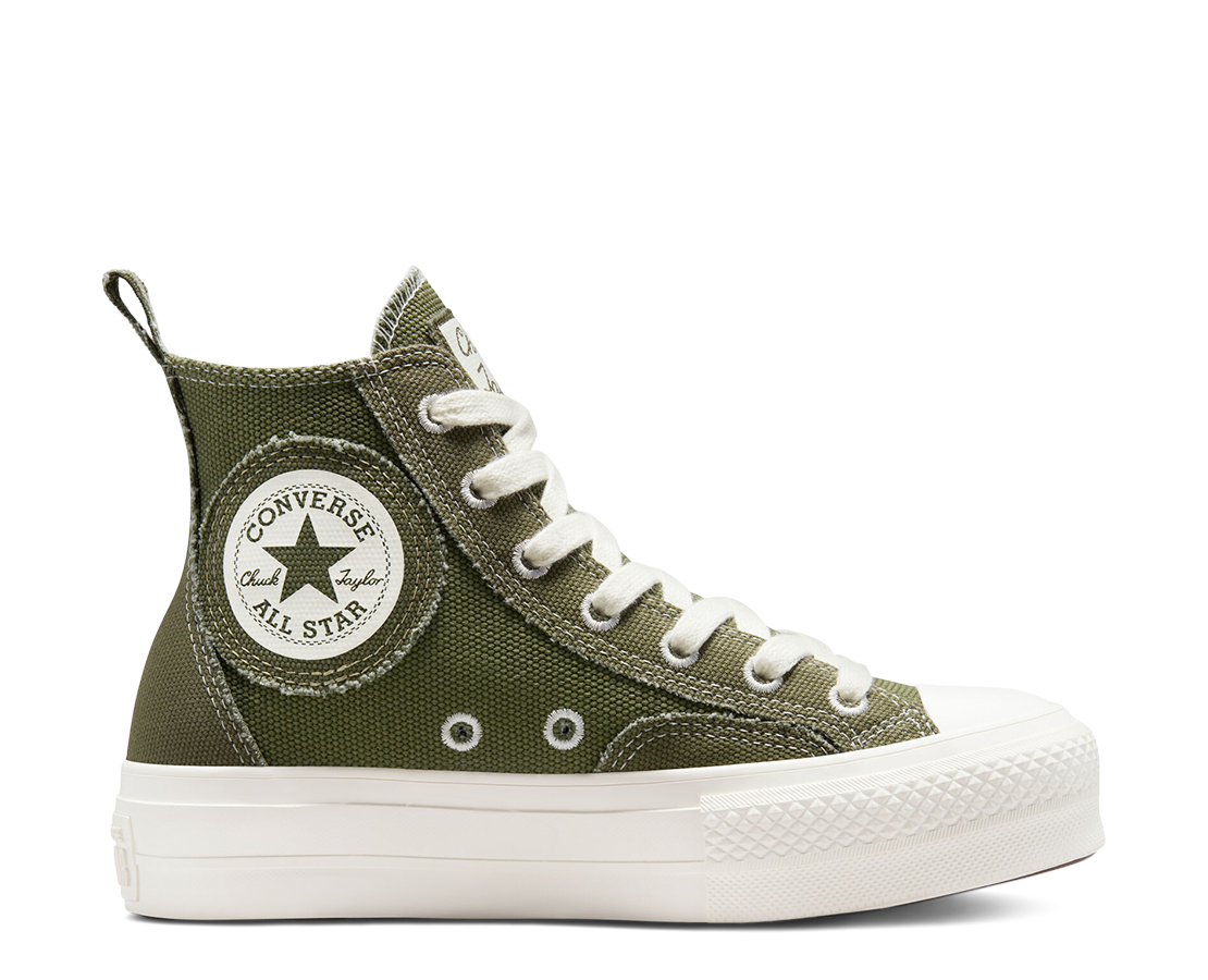 Converse Chuck Taylor All Star Lift Platform Oversized Patch VD/BJ - A06099C-443