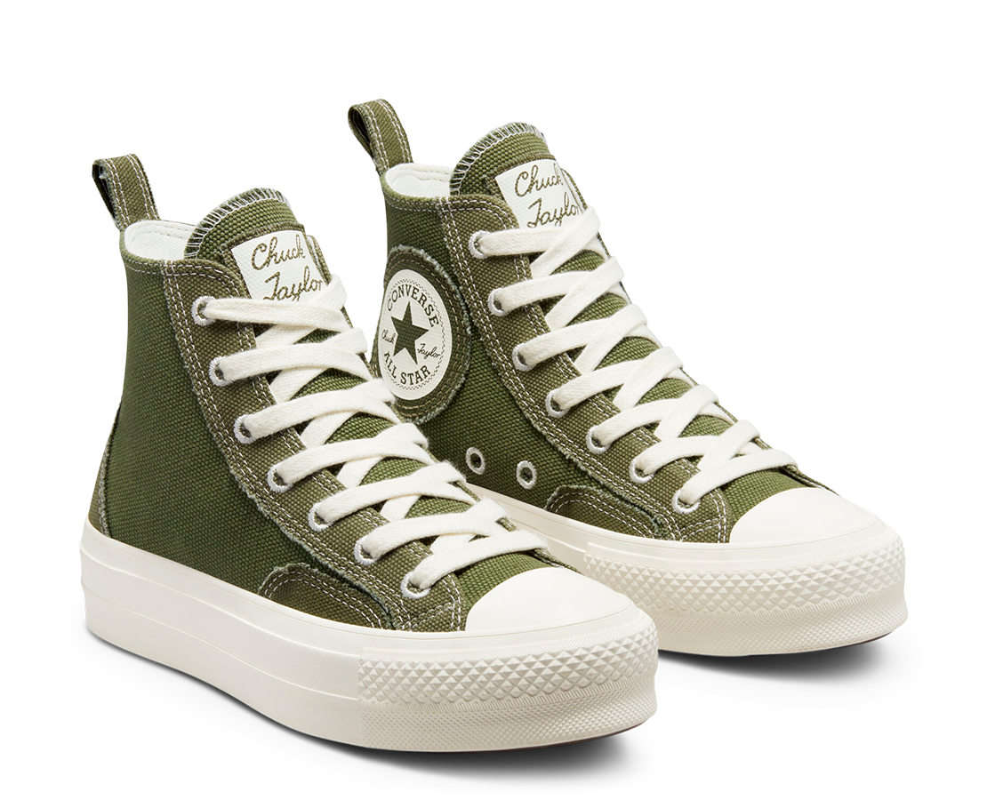Converse Chuck Taylor All Star Lift Platform Oversized Patch VD/BJ - A06099C-443