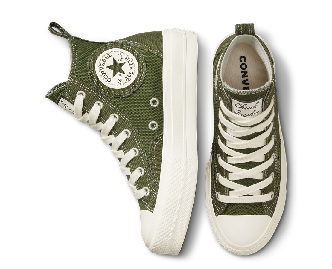 Converse Chuck Taylor All Star Lift Platform Oversized Patch VD/BJ - A06099C-443