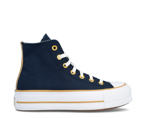Converse Chuck Taylor All Star Lift Herringbone Stripe High Top Obsidian MAR/DOUR - A08860C-225