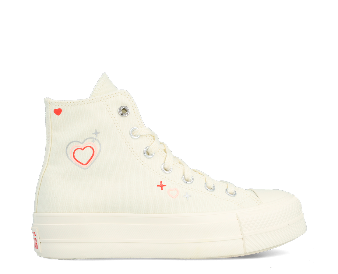 Converse Chuck Taylor All Star Lift Platform Y2K Heart High Top BJ - A09114C-76