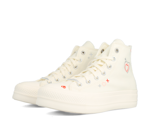 Converse Chuck Taylor All Star Lift Platform Y2K Heart High Top BJ - A09114C-76