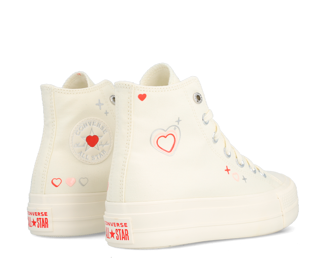 Converse Chuck Taylor All Star Lift Platform Y2K Heart High Top BJ - A09114C-76