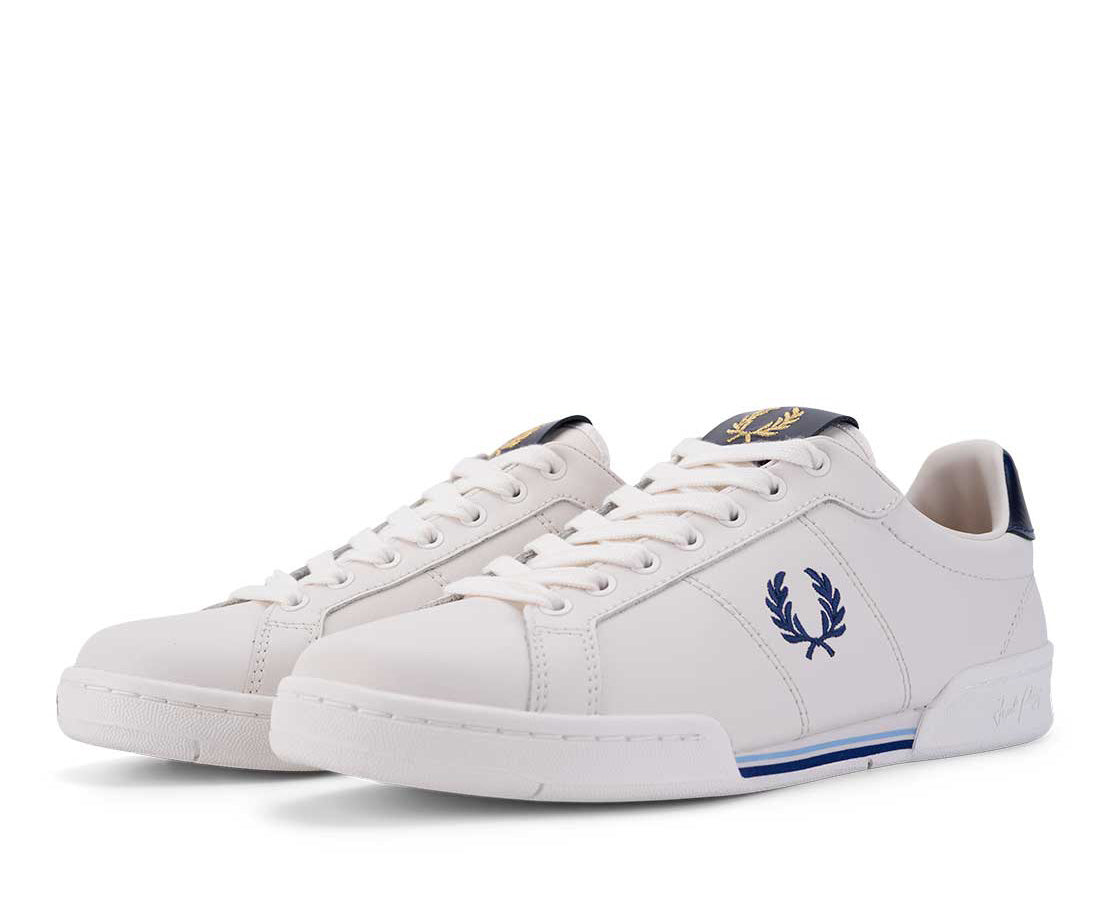 Fred Perry Classic Leather BR/AZ - B1272-303-93