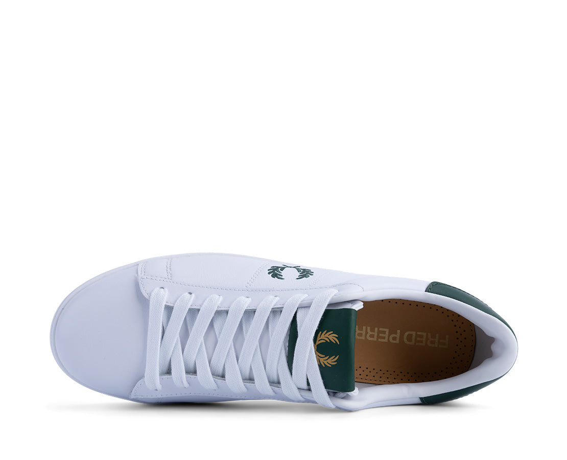 Fred Perry Spencer Leather BR/VD - B2333-100-124